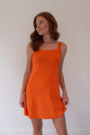 Palmer Sunkist Knit Tank Mini Dress