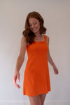 Palmer Sunkist Knit Tank Mini Dress