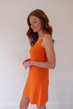 Palmer Sunkist Knit Tank Mini Dress