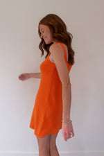 Palmer Sunkist Knit Tank Mini Dress