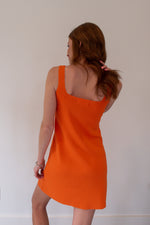 Palmer Sunkist Knit Tank Mini Dress