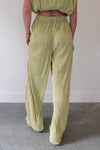 Siesta Lime Elastic Pants