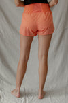 High Waisted Active Shorts - Peach