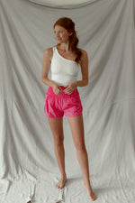 High Waisted Active Shorts - Pink