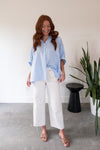 Malibu High Rise Wide Leg Denim - Seasalt