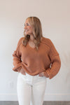 Sav Coral Oversized Sweater