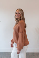 Sav Coral Oversized Sweater