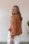 Sav Coral Oversized Sweater