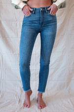 Jasper Skinny Raw Hem Denim