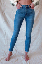 Jasper Skinny Raw Hem Denim