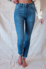 Jasper Skinny Raw Hem Denim