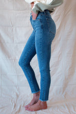 Jasper Skinny Raw Hem Denim