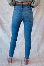 Jasper Skinny Raw Hem Denim